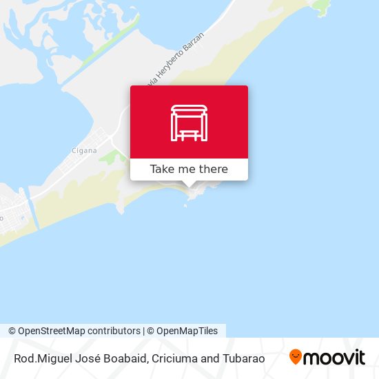Rod.Miguel José Boabaid map