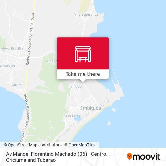 Mapa Av.Manoel Florentino Machado (06) | Centro