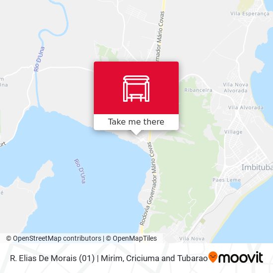 R. Elias De Morais (01) | Mirim map