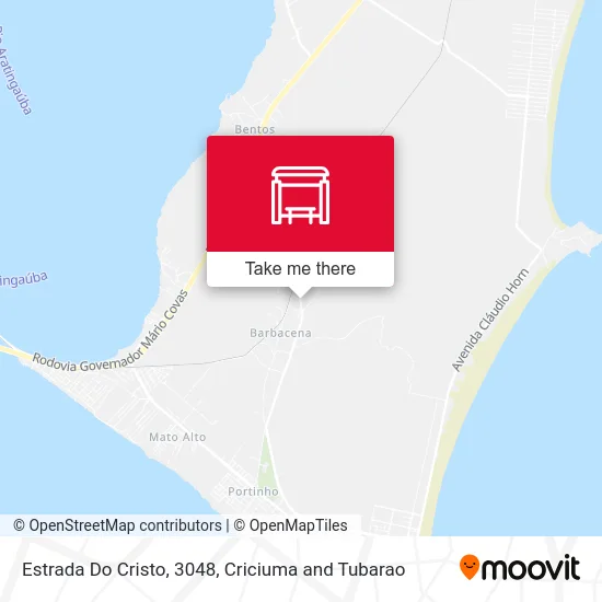 Estrada Do Cristo, 3048 map