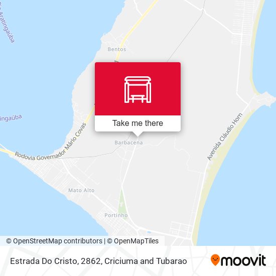 Estrada Do Cristo, 2862 map