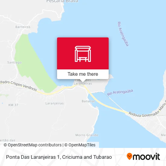 Ponta Das Laranjeiras 1 map