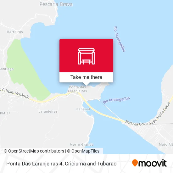 Ponta Das Laranjeiras 4 map