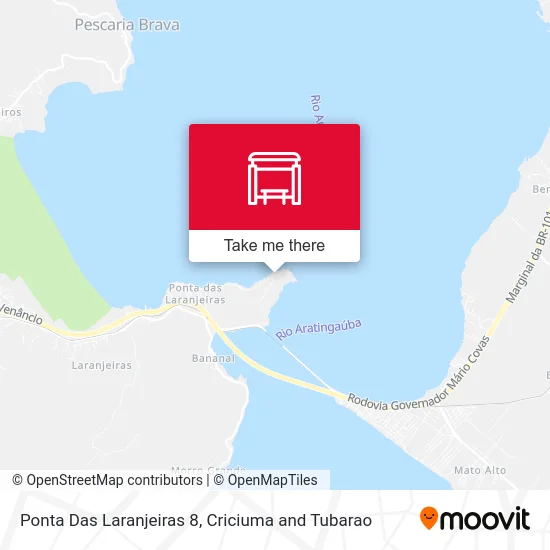 Ponta Das Laranjeiras 8 map
