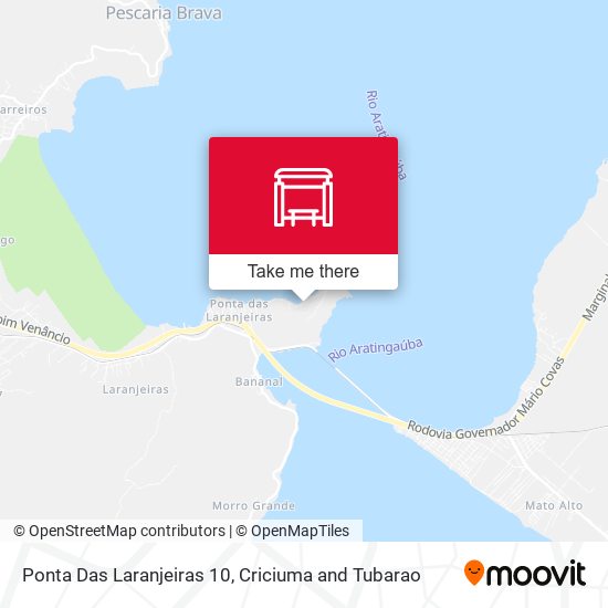 Ponta Das Laranjeiras 10 map