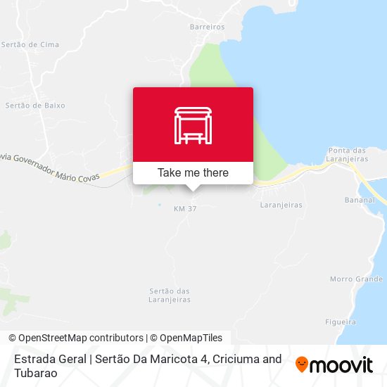 Estrada Geral | Sertão Da Maricota 4 map