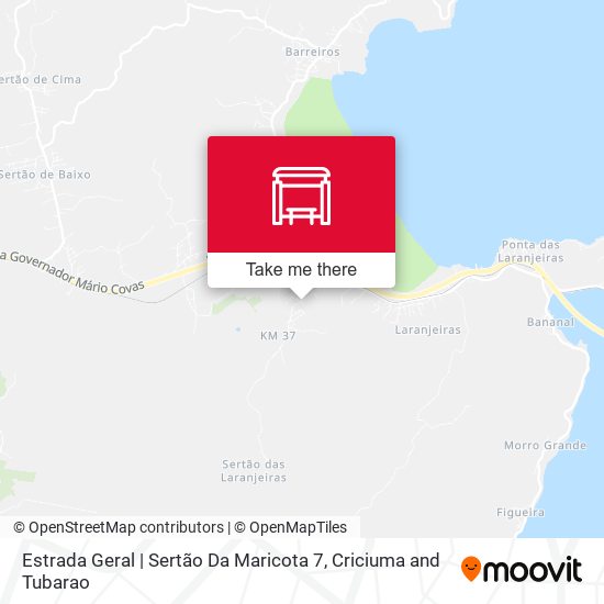Mapa Estrada Geral | Sertão Da Maricota 7