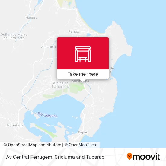 Av.Central Ferrugem map