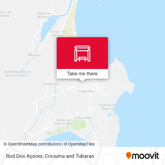 Rod.Dos Açores map