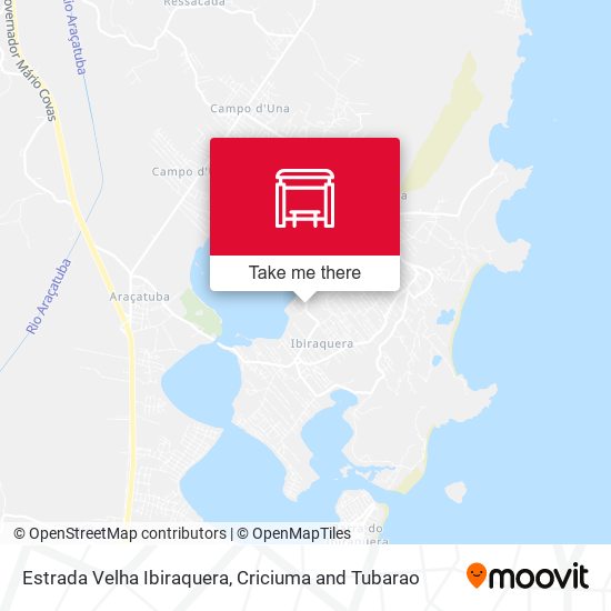 Estrada Velha Ibiraquera map
