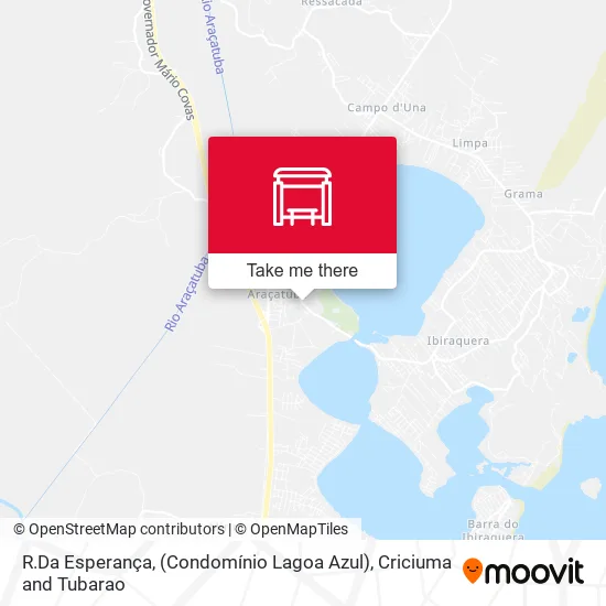 R.Da Esperança, (Condomínio Lagoa Azul) map