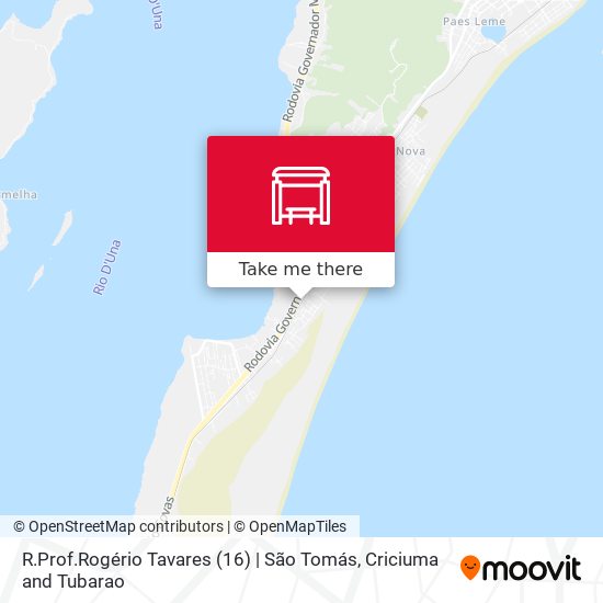 R.Prof.Rogério Tavares (16) | São Tomás map