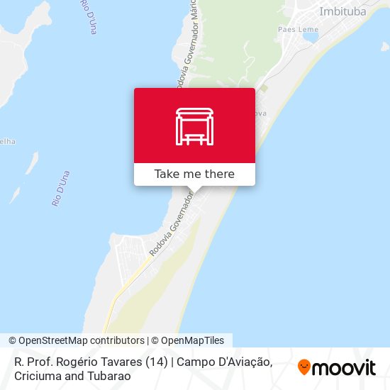 Mapa R. Prof. Rogério Tavares (14) | Campo D'Aviação