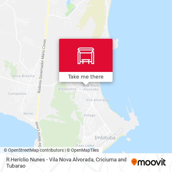 Mapa R.Heríclio Nunes - Vila Nova Alvorada