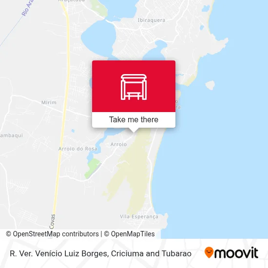 R. Ver. Venício Luiz Borges map