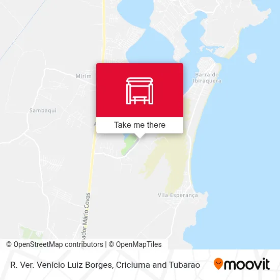 R. Ver. Venício Luiz Borges map