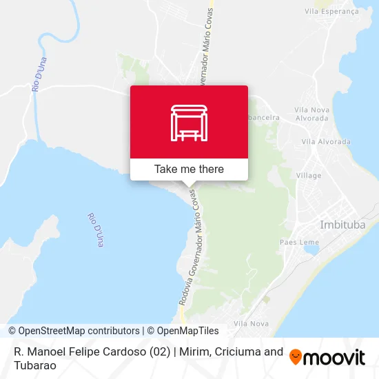 R. Manoel Felipe Cardoso (02) | Mirim map