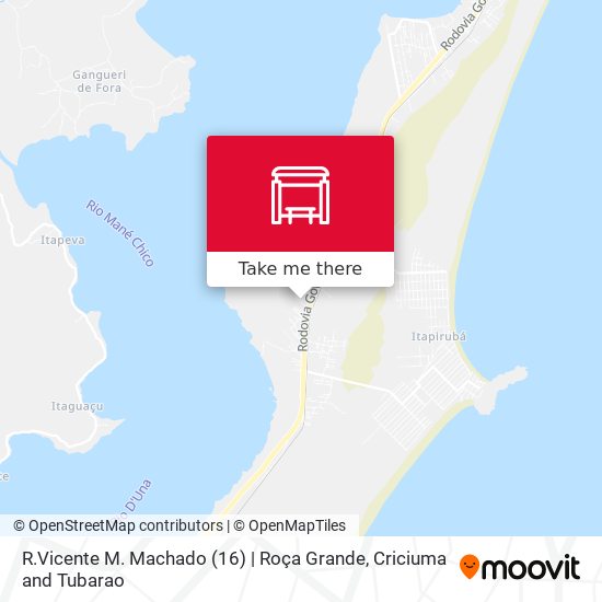 R.Vicente M. Machado (16) | Roça Grande map