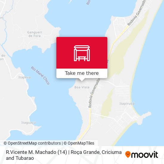 R.Vicente M. Machado (14) | Roça Grande map