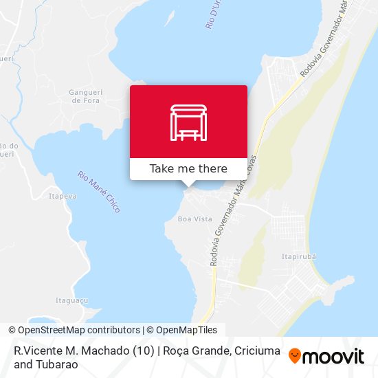 R.Vicente M. Machado (10) | Roça Grande map