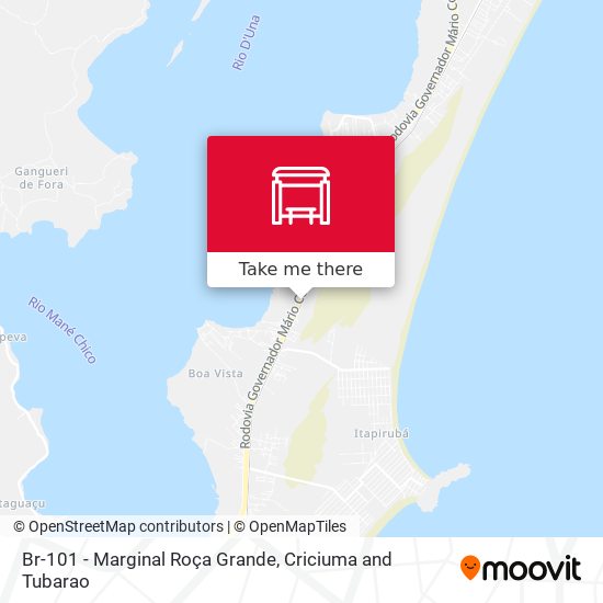 Br-101 - Marginal Roça Grande map