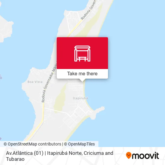 Av.Atlântica (01) | Itapirubá Norte map