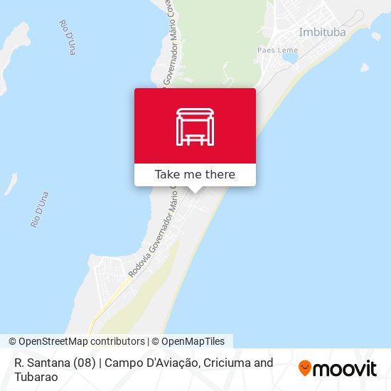 R. Santana (08) | Campo D'Aviação map