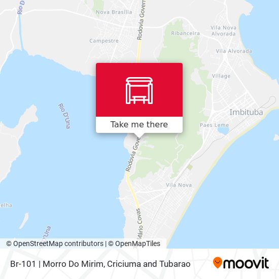 Br-101 | Morro Do Mirim map