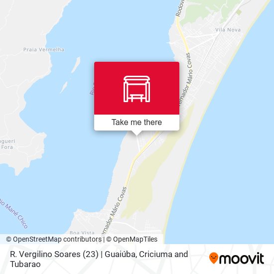 R. Vergilino Soares (23) | Guaiúba map