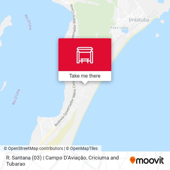 R. Santana (03) | Campo D'Aviação map