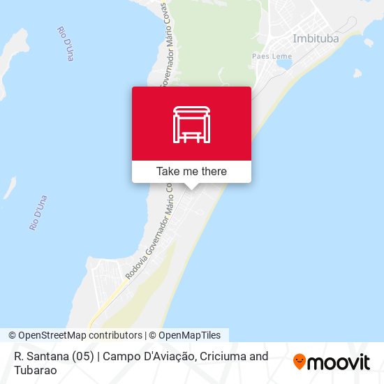 R. Santana (05) | Campo D'Aviação map