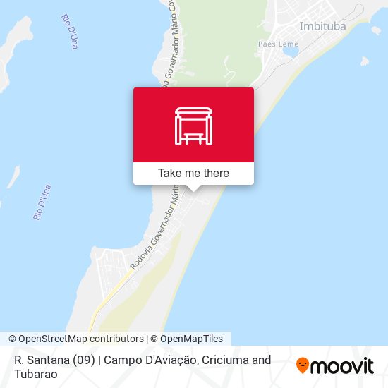 R. Santana (09) | Campo D'Aviação map