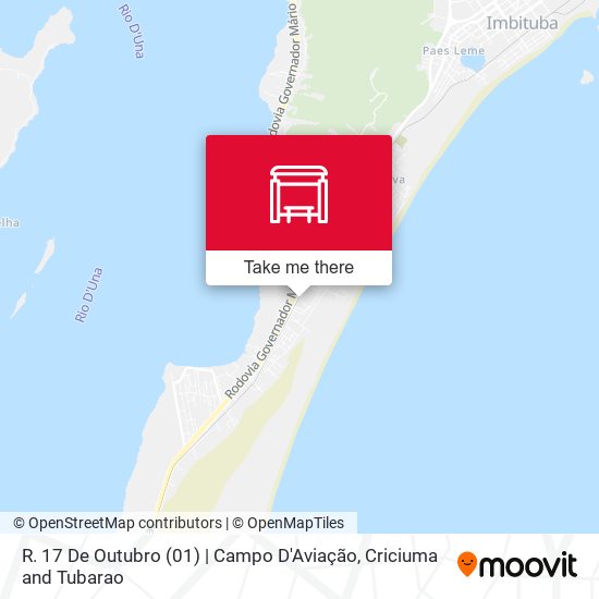 R. 17 De Outubro (01) | Campo D'Aviação map