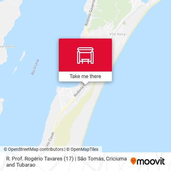 R. Prof. Rogério Tavares (17) | São Tomás map