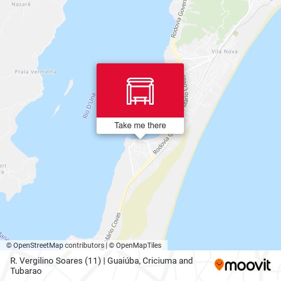 R. Vergilino Soares (11) | Guaiúba map