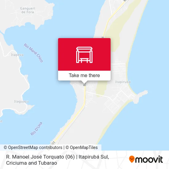 R. Manoel José Torquato (06) | Itapirubá Sul map