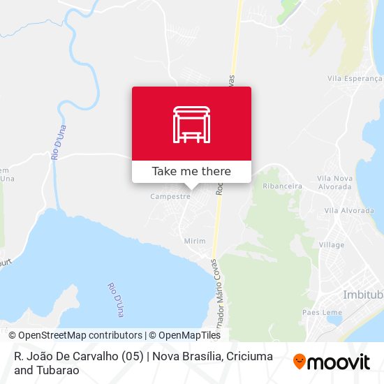 R. João De Carvalho (05) | Nova Brasília map