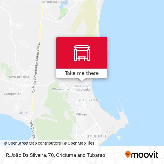 R.João Da Silveira, 70 map