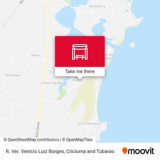 R. Ver. Venício Luiz Borges map