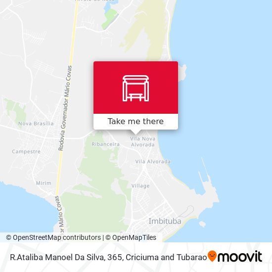 R.Ataliba Manoel Da Silva, 365 map