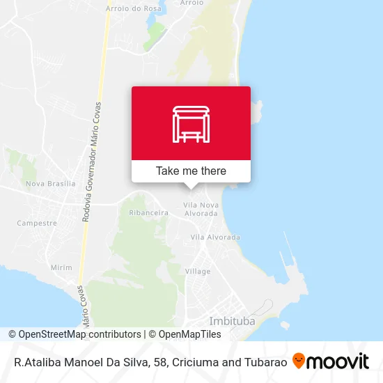 R.Ataliba Manoel Da Silva, 58 map