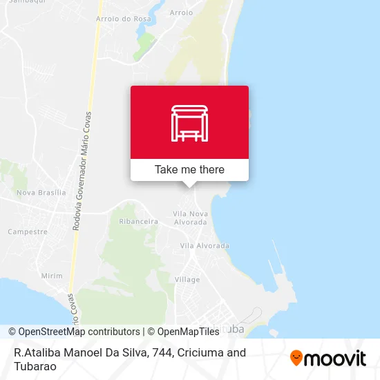 R.Ataliba Manoel Da Silva, 744 map