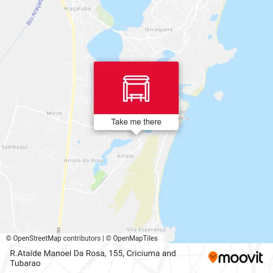 R.Ataíde Manoel Da Rosa, 155 map