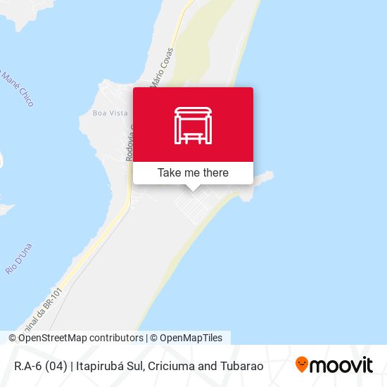 R.A-6 (04) | Itapirubá Sul map