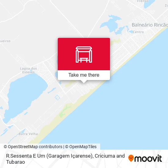R.Sessenta E Um (Garagem Içarense) map