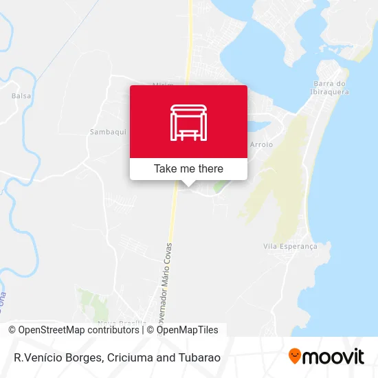 R.Venício Borges map