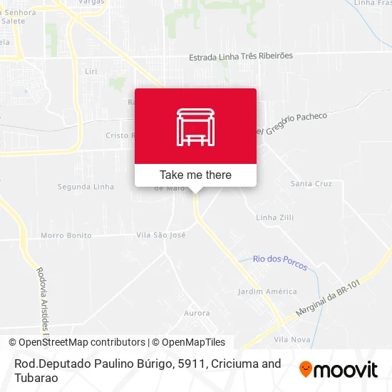 Rod.Deputado Paulino Búrigo, 5911 map