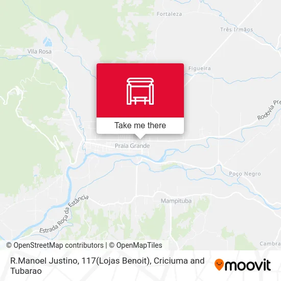 R.Manoel Justino, 117(Lojas Benoit) map