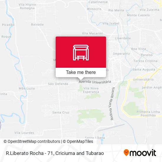 R.Liberato Rocha - 71 map
