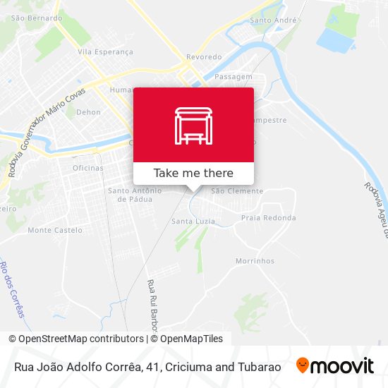 Rua João Adolfo Corrêa, 41 map